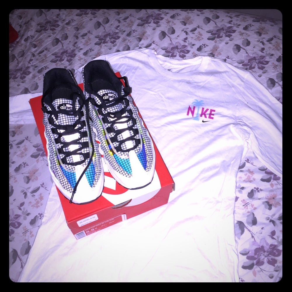Nike air max 95 and Nike l/s tee